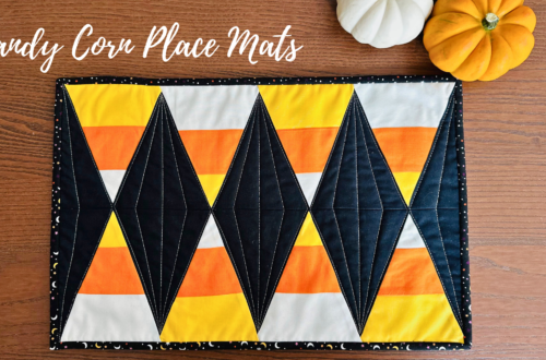 Candy Corn Place Mat