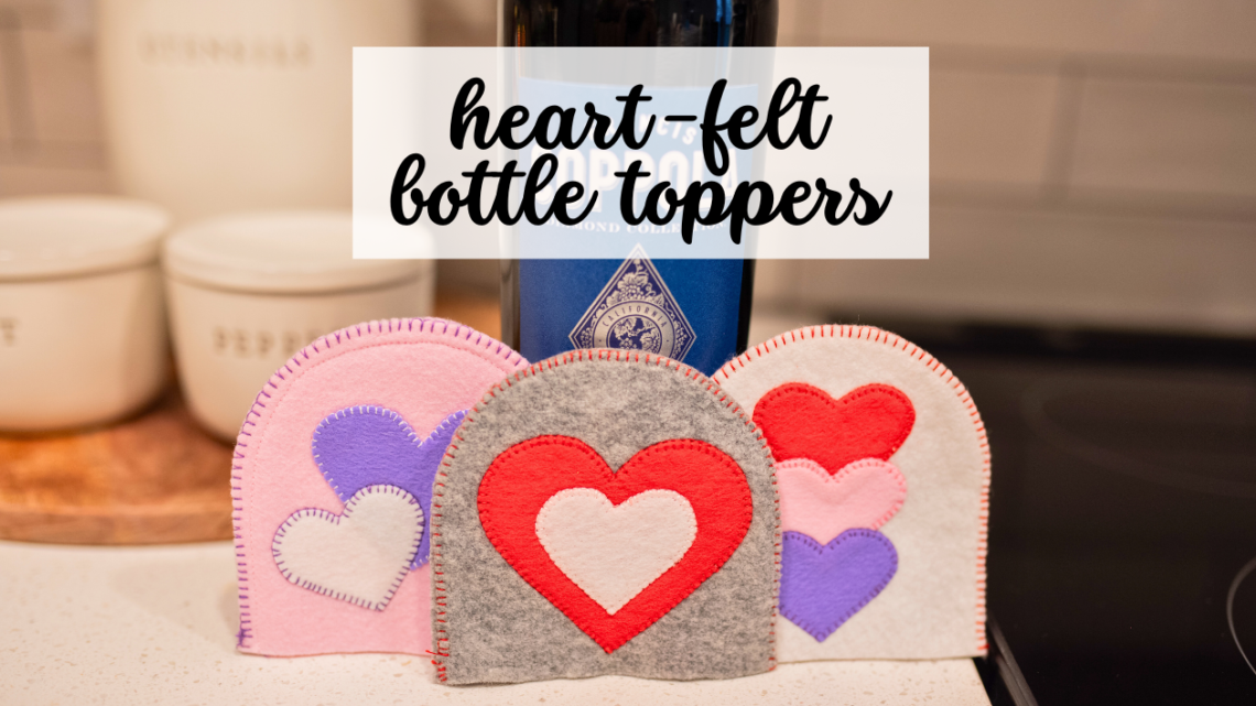 felt bottle toppers