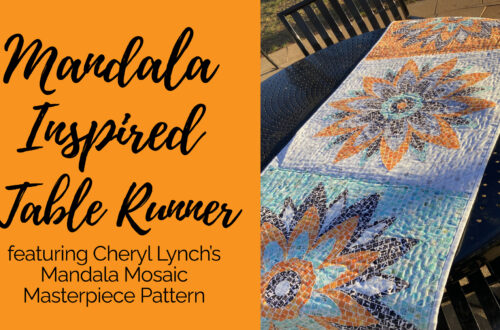 Mandala Inspired Table Runner