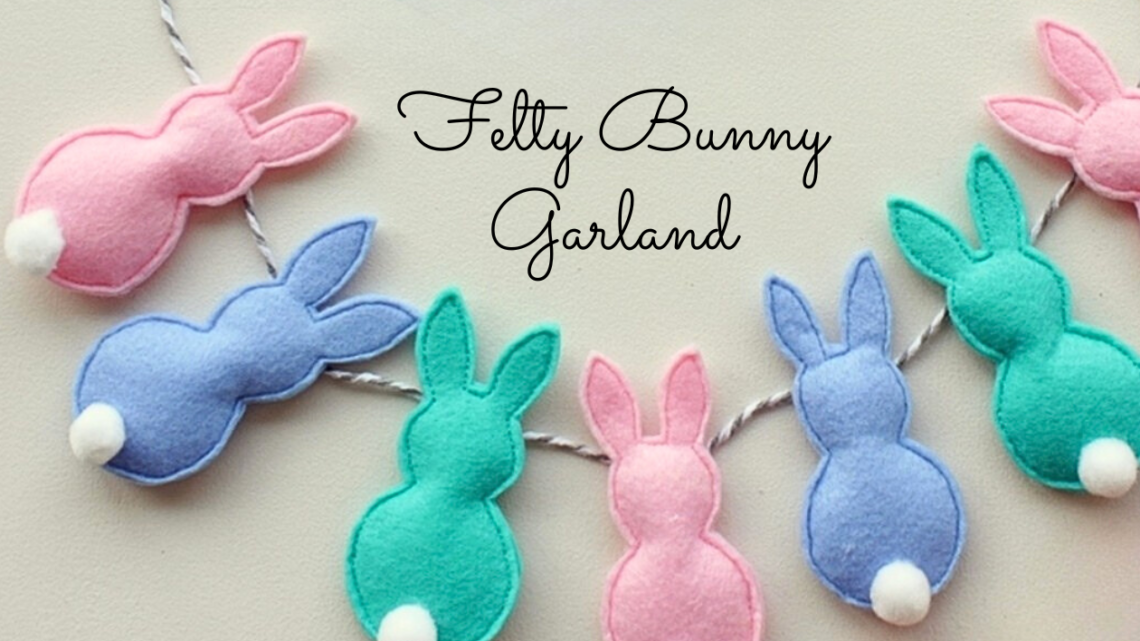 Felty Bunny Garland