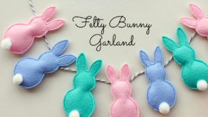 Felty Bunny Garland
