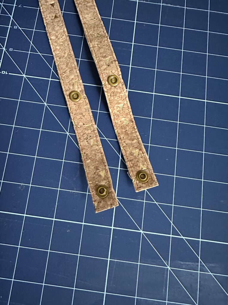 rivets on cork straps