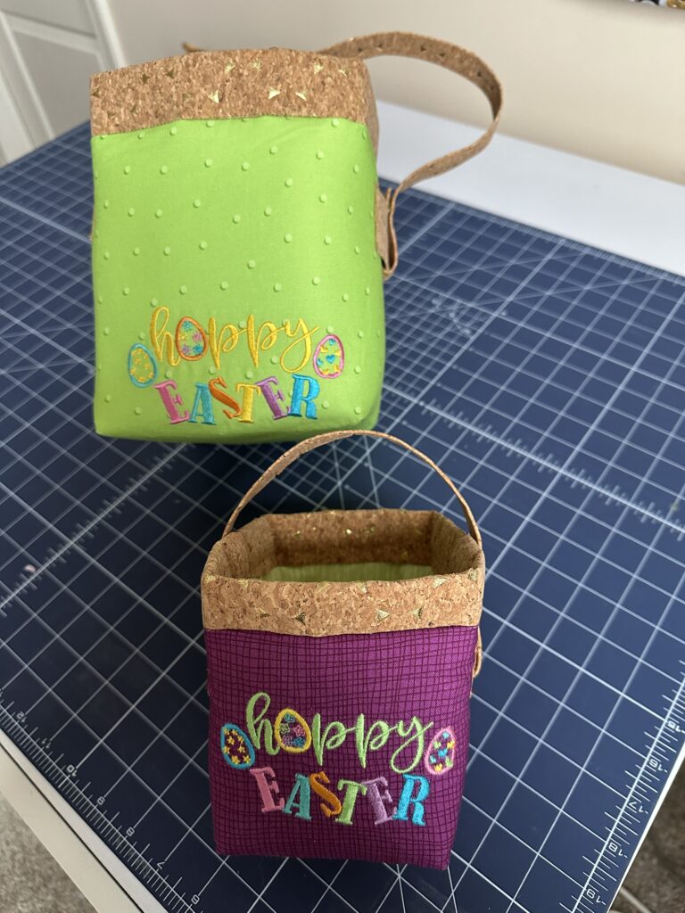 finished baskets