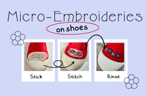 Micro-Embroideries on Shoes