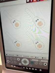 four avocado guy designs on screen
