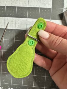 key ring for Avocado Guy Key Fob