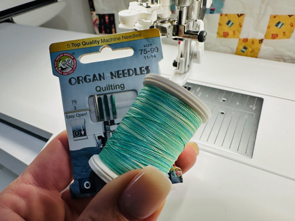 free-motion thread and needles