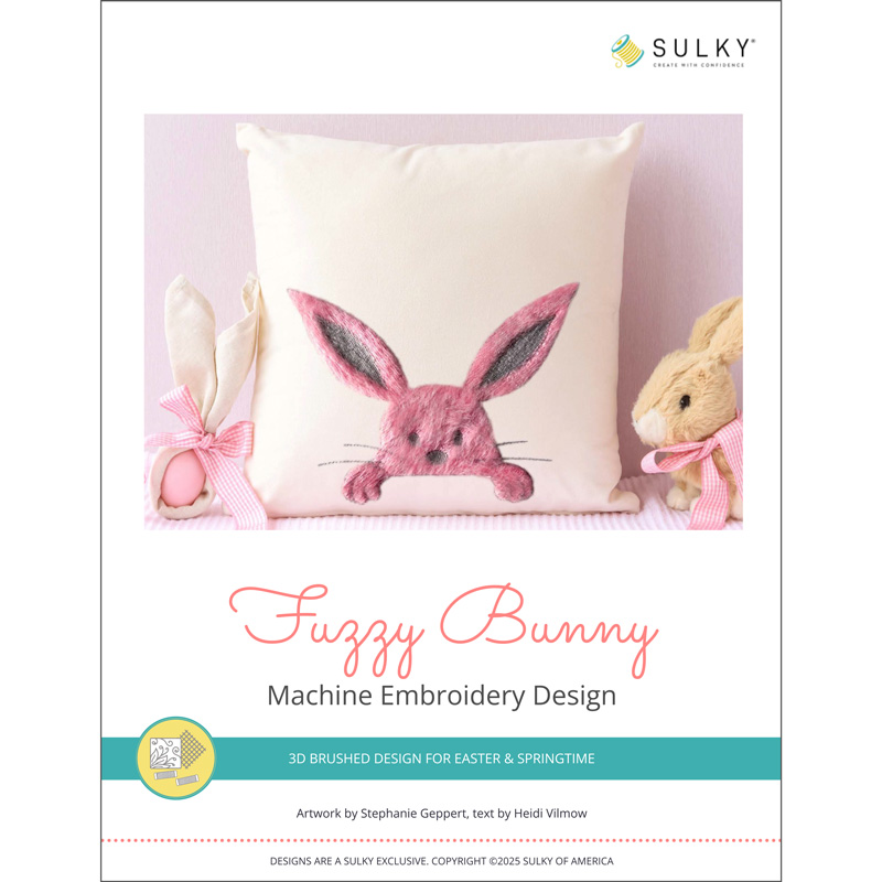 Fuzzy Bunny Sulky ME Design cover