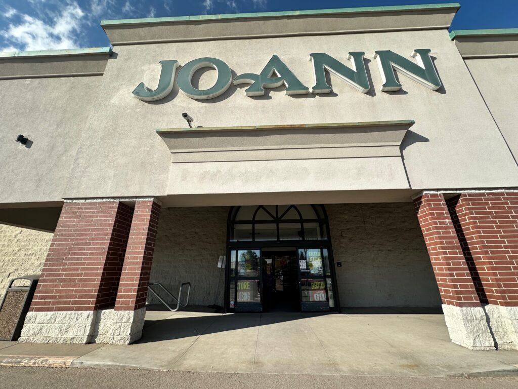 JOANN store eulogy post