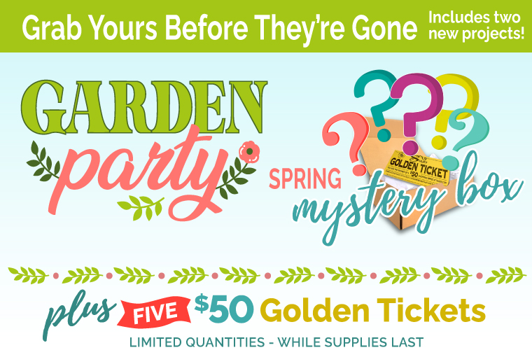 Garden Party Mystery Box for Spring