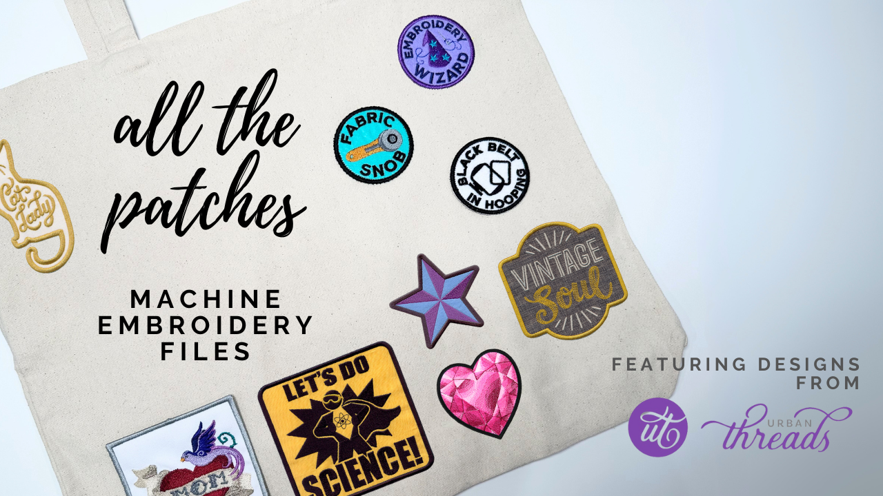 Patches Session for Embroidery