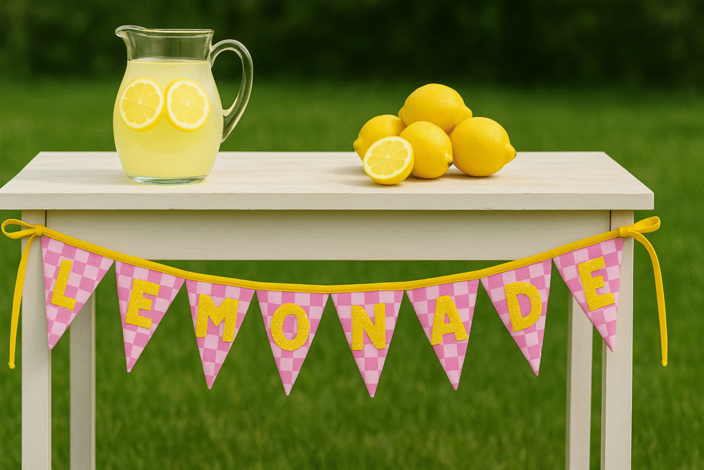 Lemonade Stand Bunting
