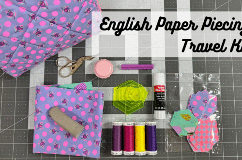 English Paper Piecing Travel Kit