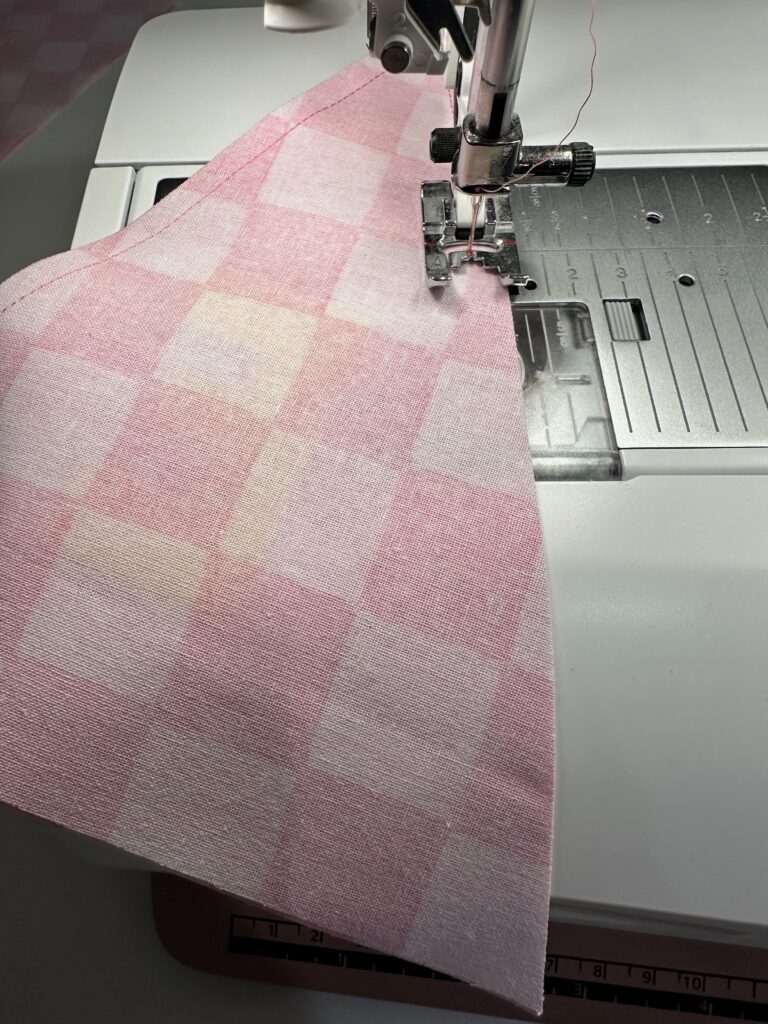 stitching lemonade bunting flags