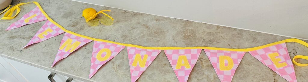 Lemonade Stand Bunting