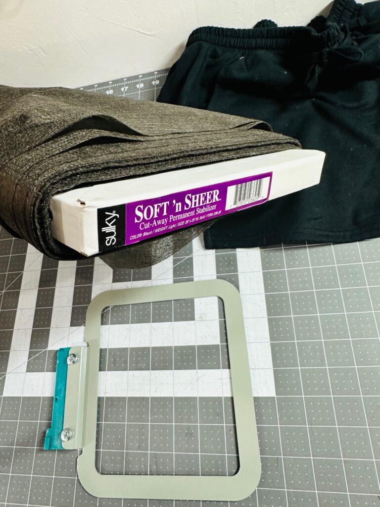 using black Soft 'n Sheer