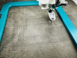 basting box on stabilizer