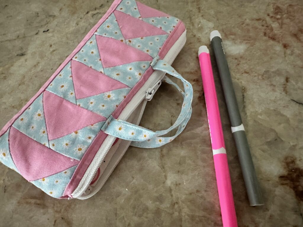 Flying Geese Pencil Pouch