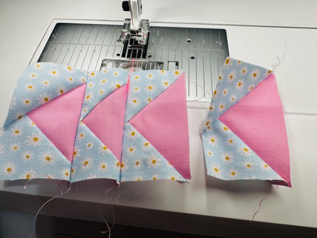 six Flying Geese blocks