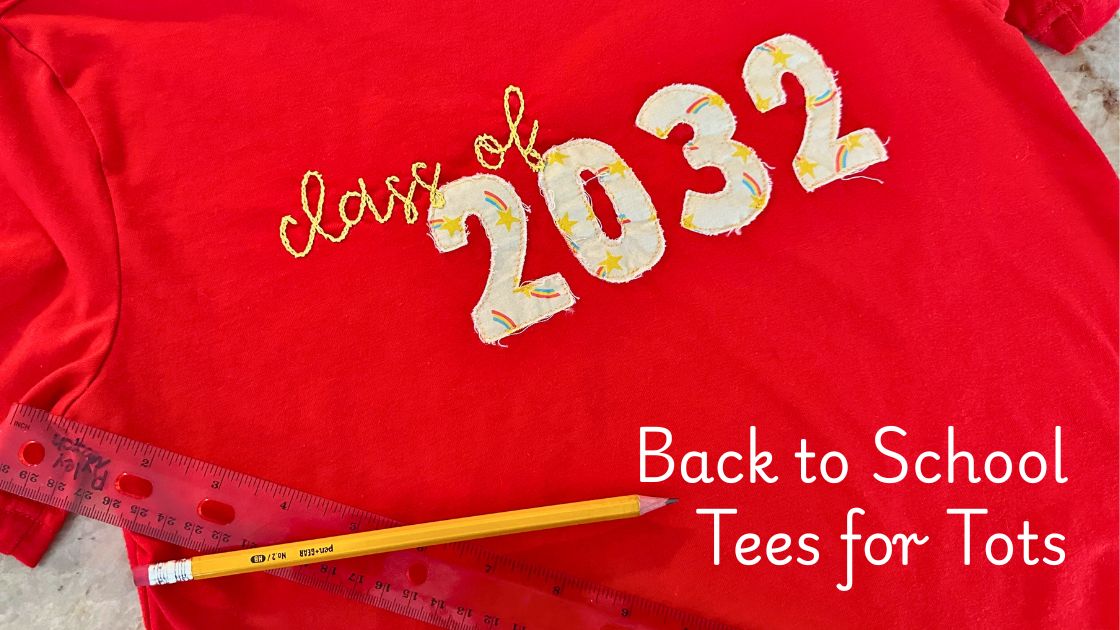 Back to School Tees for Tots