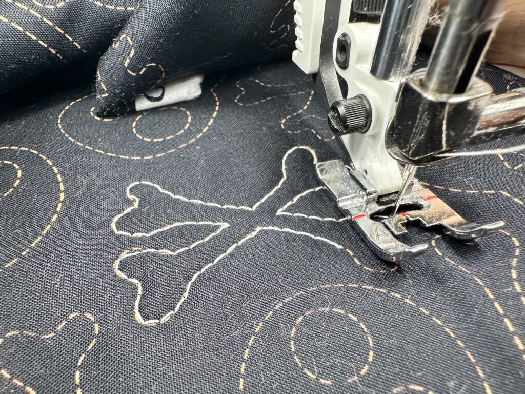 quilting with Sulky Glowy