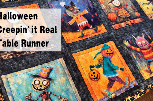 Halloween Creepin’ it Real Table Runner