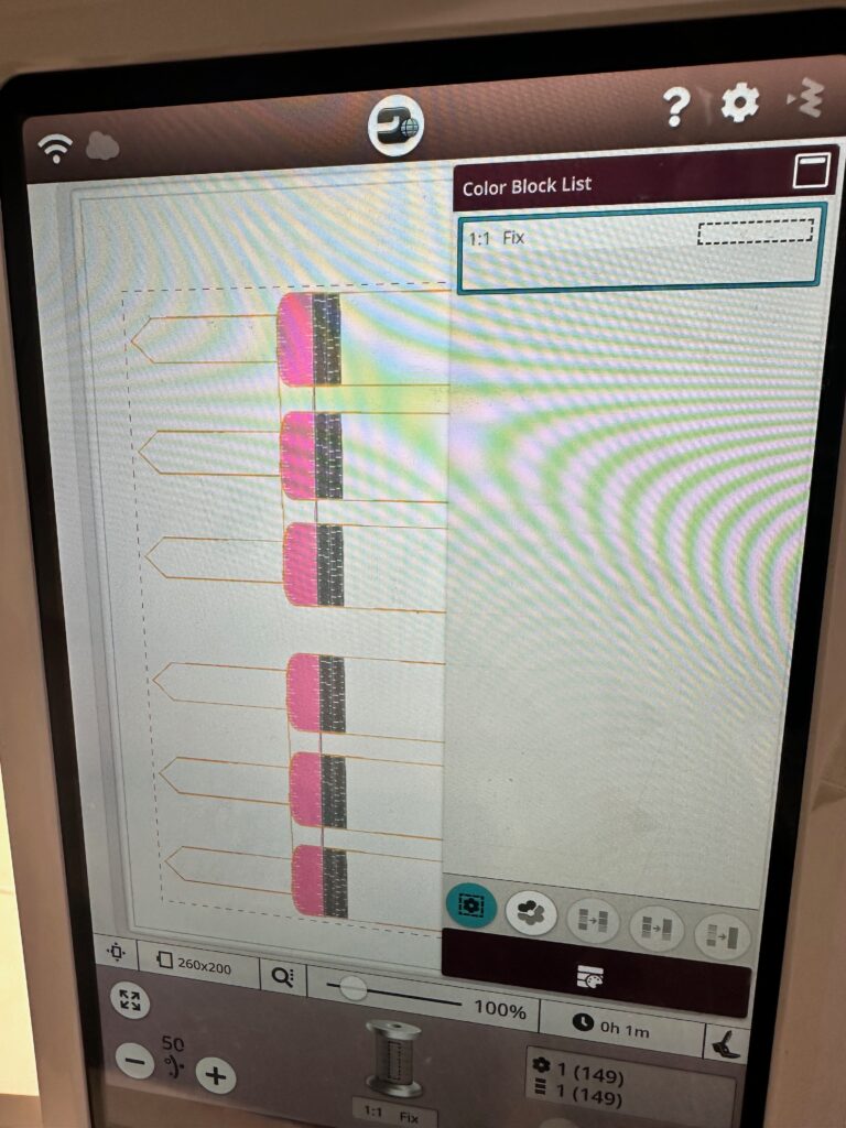 adding designs to screen