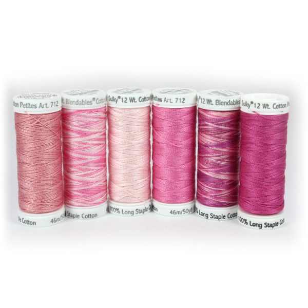 Sulky Pink Ribbon Thread Sampler