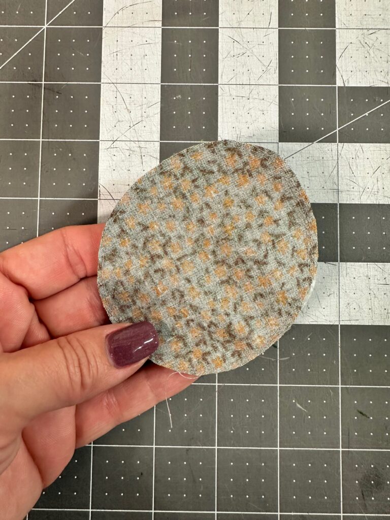 stitched fabric and stabilizer