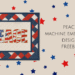 PEACE machine embroidery design