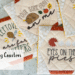 Thanksgiving Coasters in the Hoop