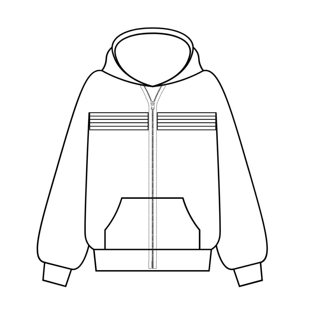 stripe Aviator Nation Sweatshirt example