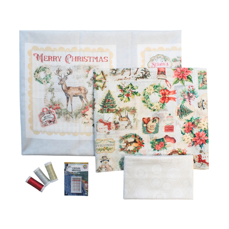 Christmas Collage Table Runner Kit from Sulky