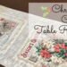 Christmas Collage Table Runner Kit