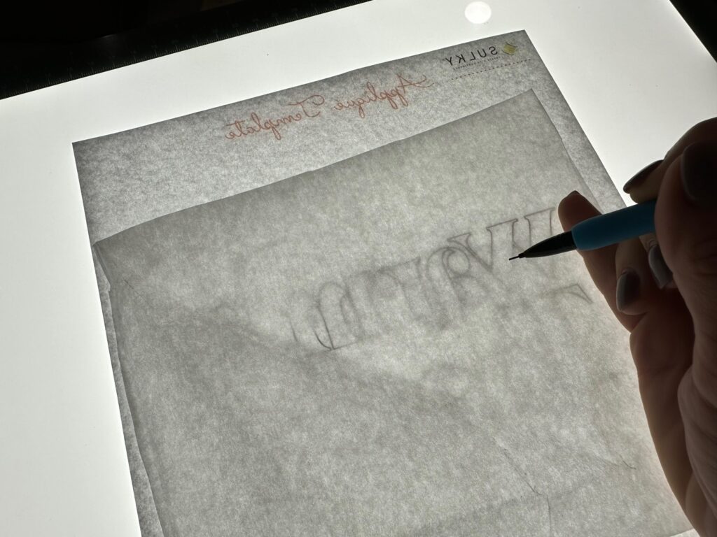 tracing appliqué templates for mug rug