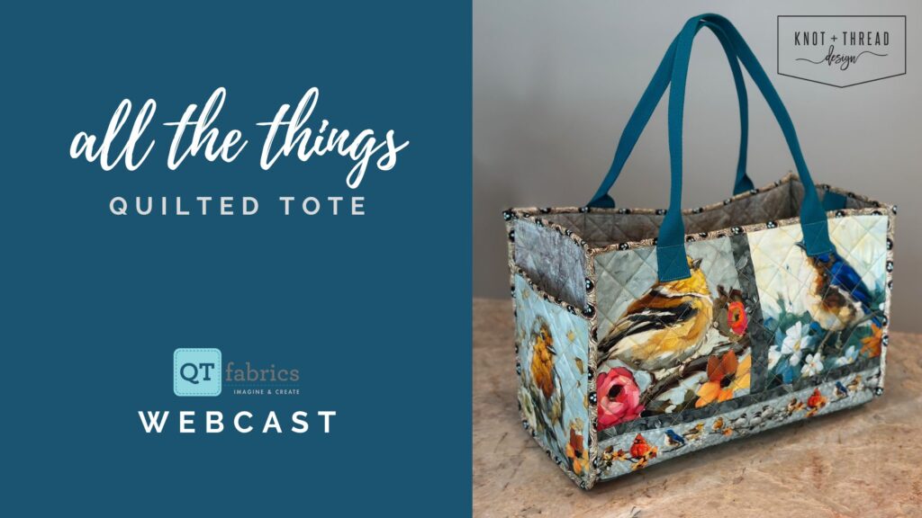 all the things quilted tote