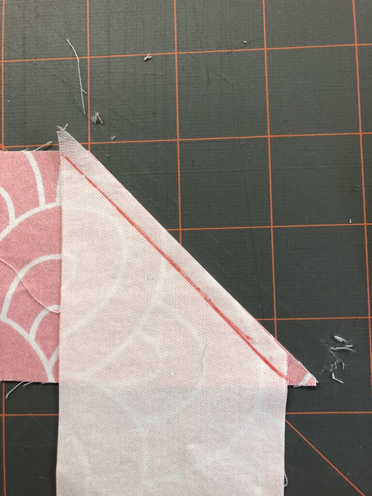 stitched binding ends