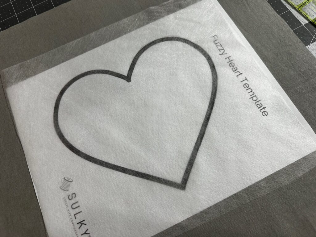 marking stabilizer with heart template