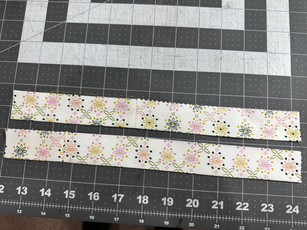 pressed binding strips