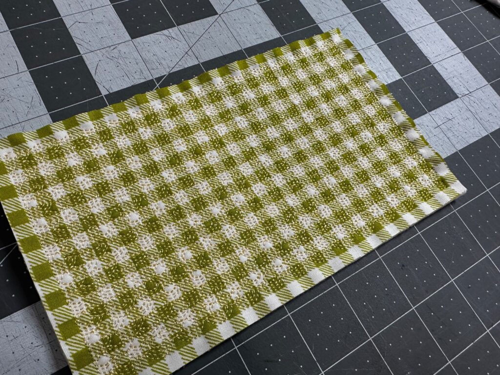 back of sign trimmed