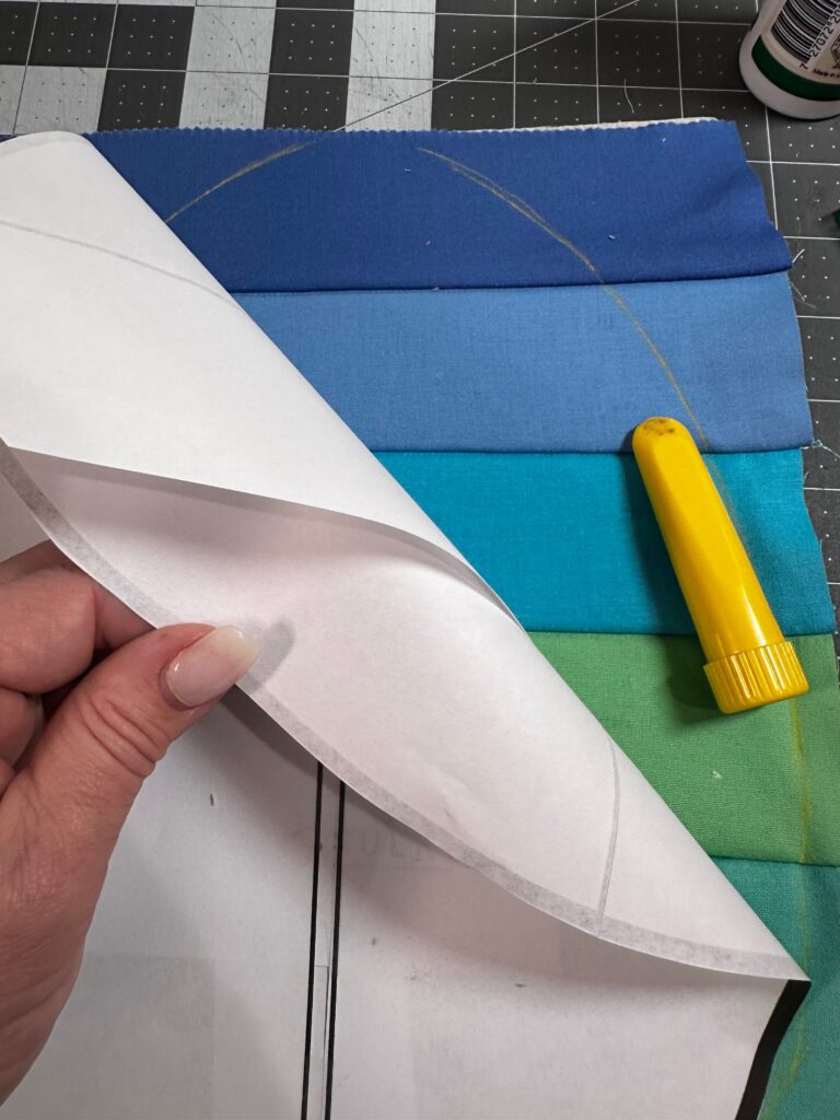 trimming mat to size