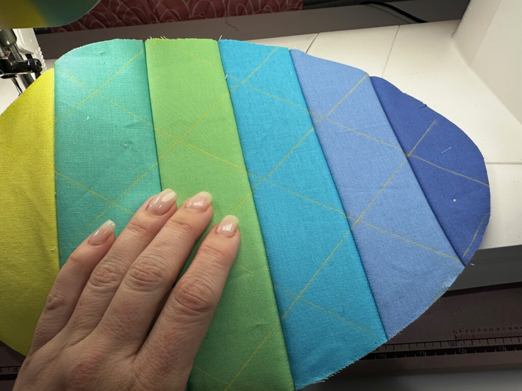 quilting egg snack mat