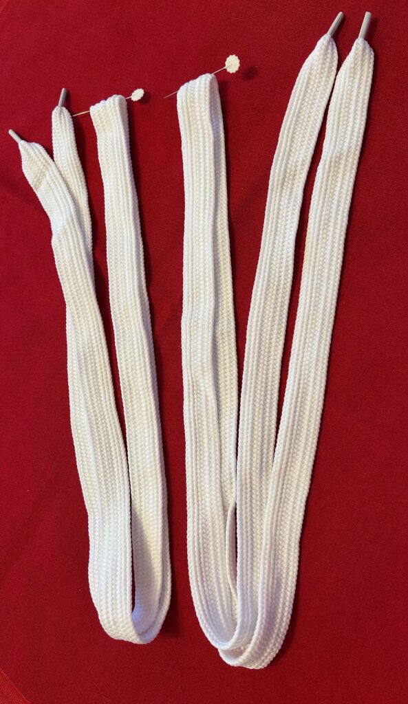 finding center of shoelaces