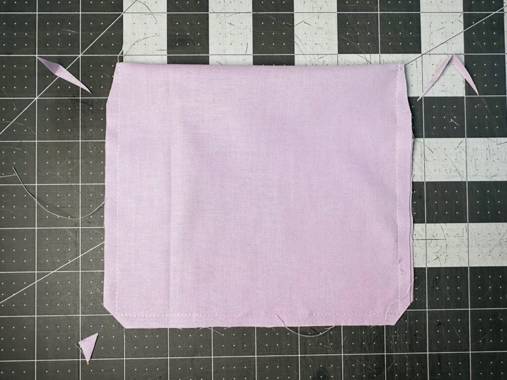 creating pocket for lining
