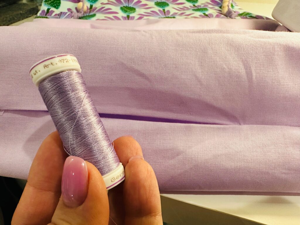 hand sewing thread for lining opening