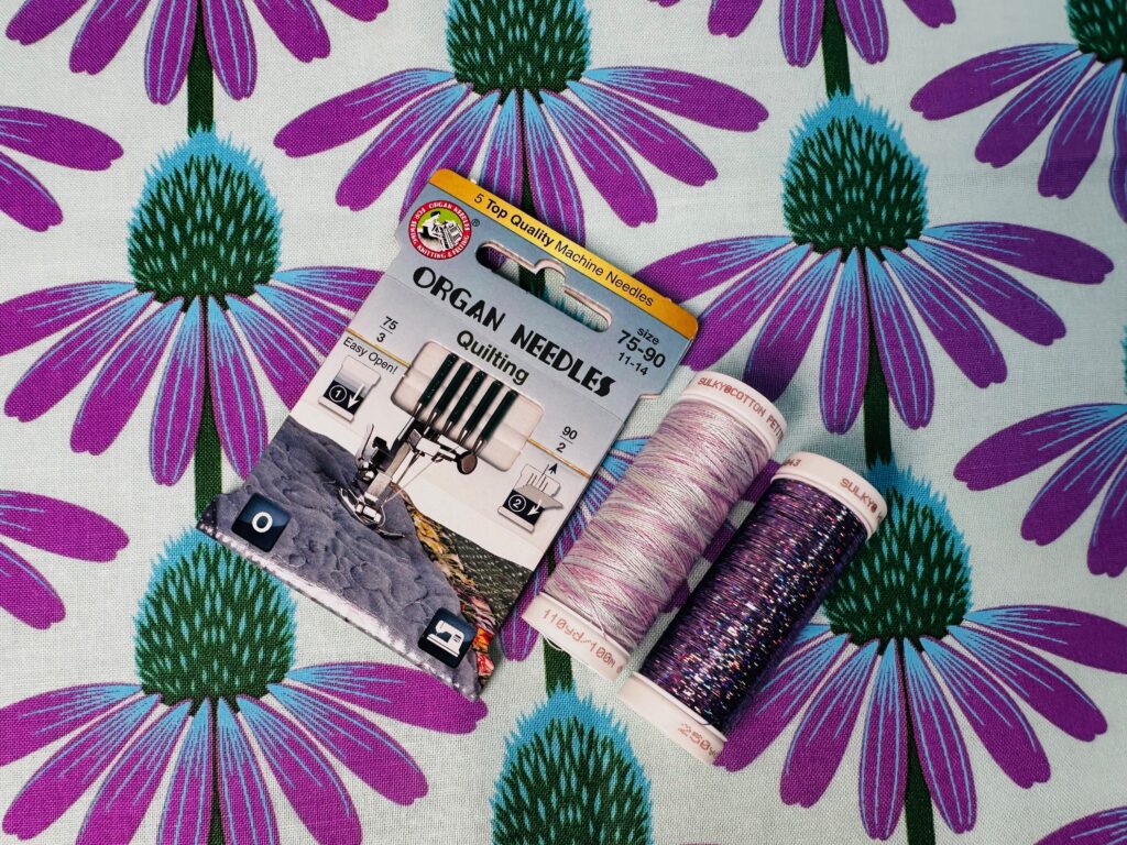 Quilting Threads for Tote