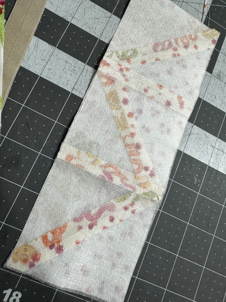 back of bookmark with Soft 'n Sheer Extra applied