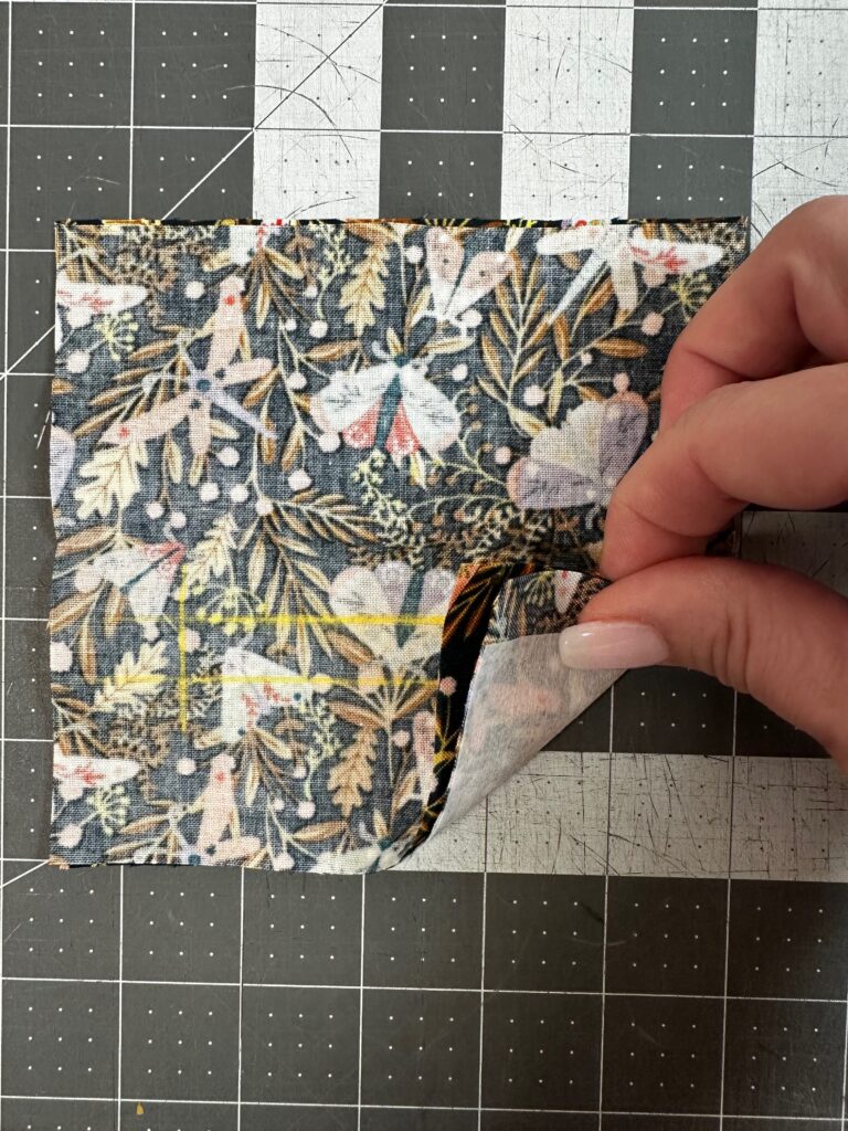 zipper pockets right sides together