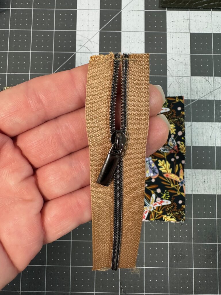 zipper prep