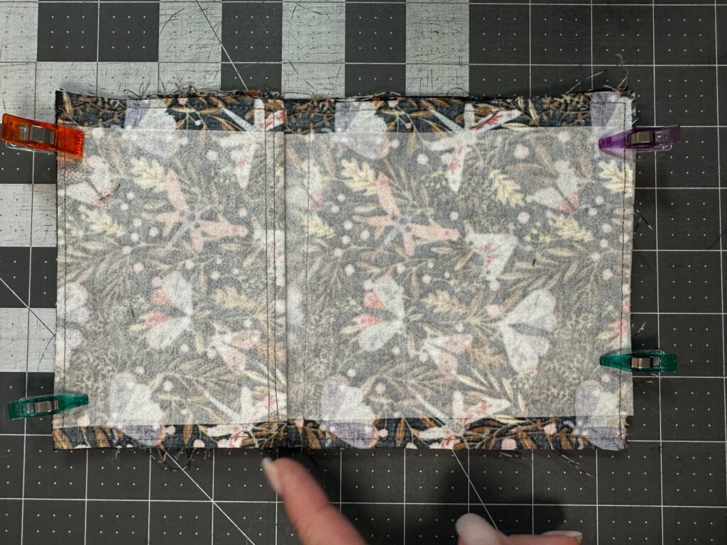 interior and exterior right sides together